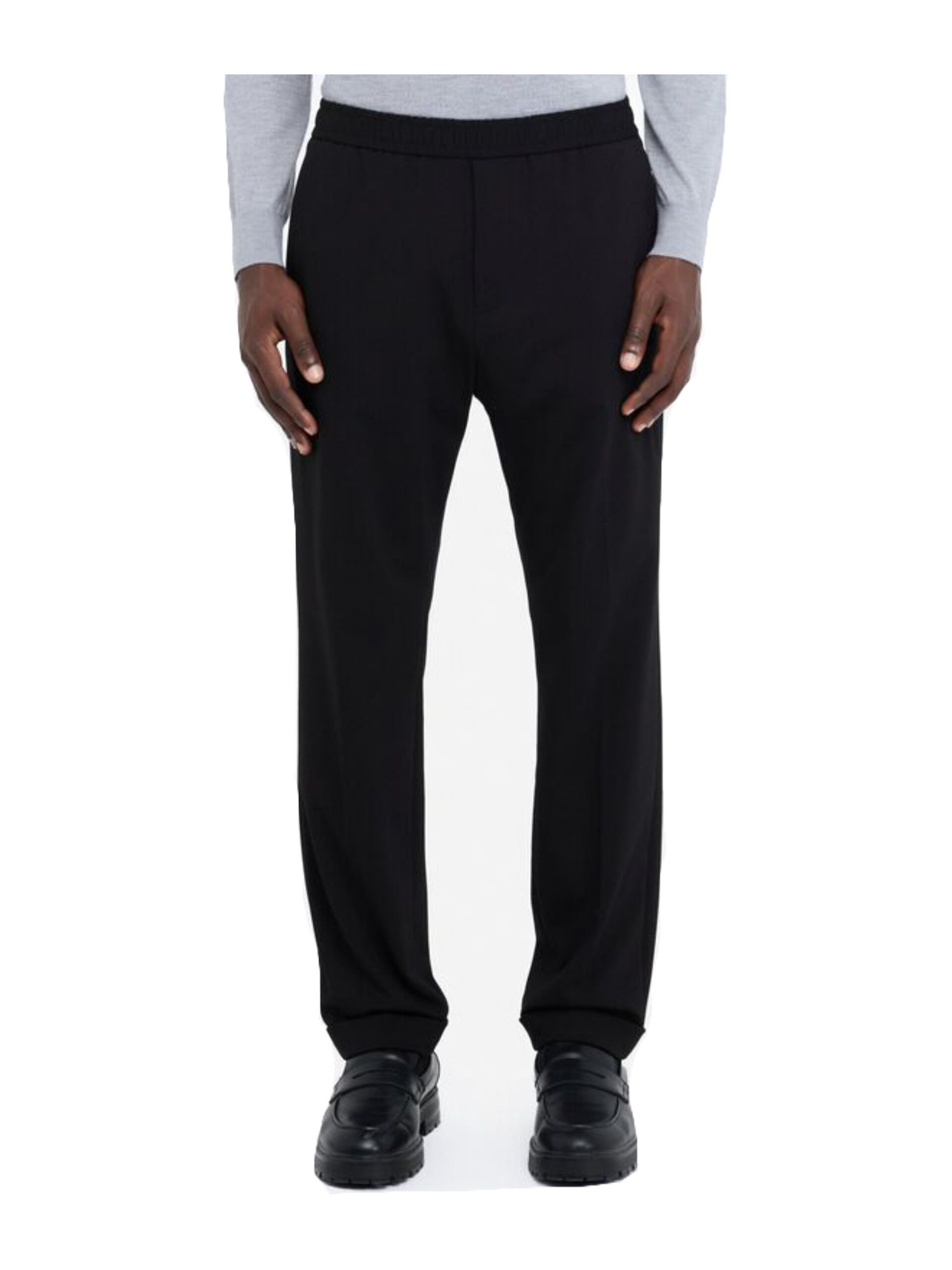 pantalone-liu-jo-da-uomo-in-jersey-nero