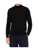 maglione a collo alto liu jo da uomo nero