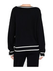 maglia-scollo-a-v-liu-jo-da-donna-nera