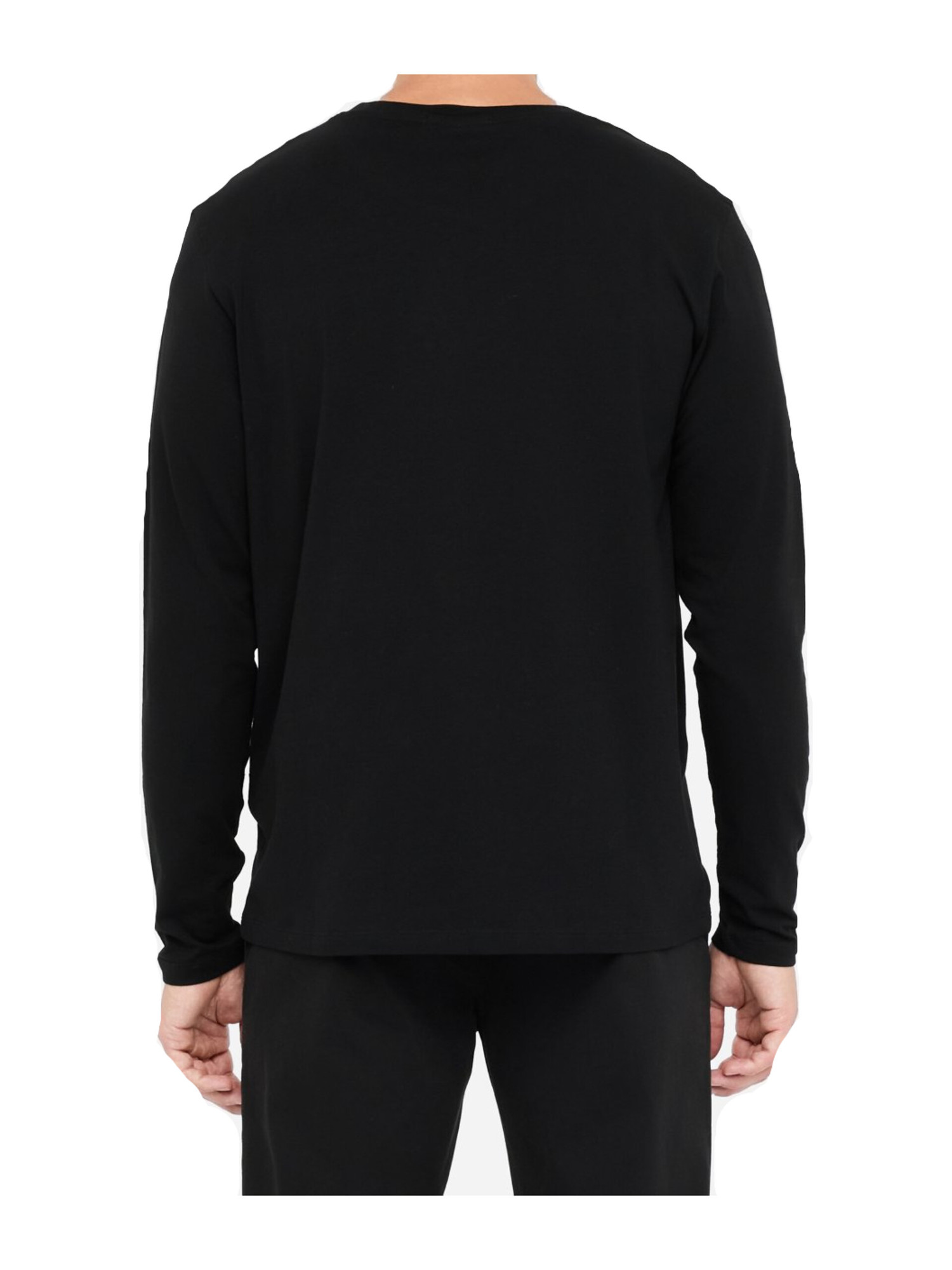 t-shirt-a-maniche-lunghe-liu-jo-da-uomo-nera