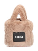 borsa xs a mano liu jo da donna beige