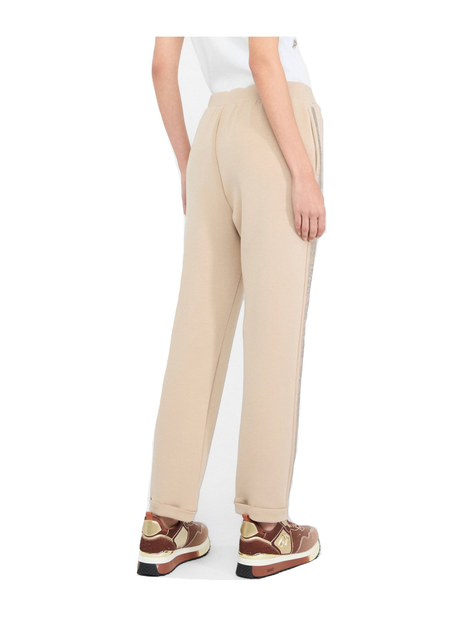 pantalone-jogging-liu-jo-da-donna-beige