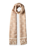 foulard liu jo da donna beige