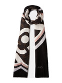 foulard liu jo da donna nero