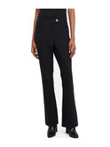 pantalone flare a vita alta liu jo da donna nero