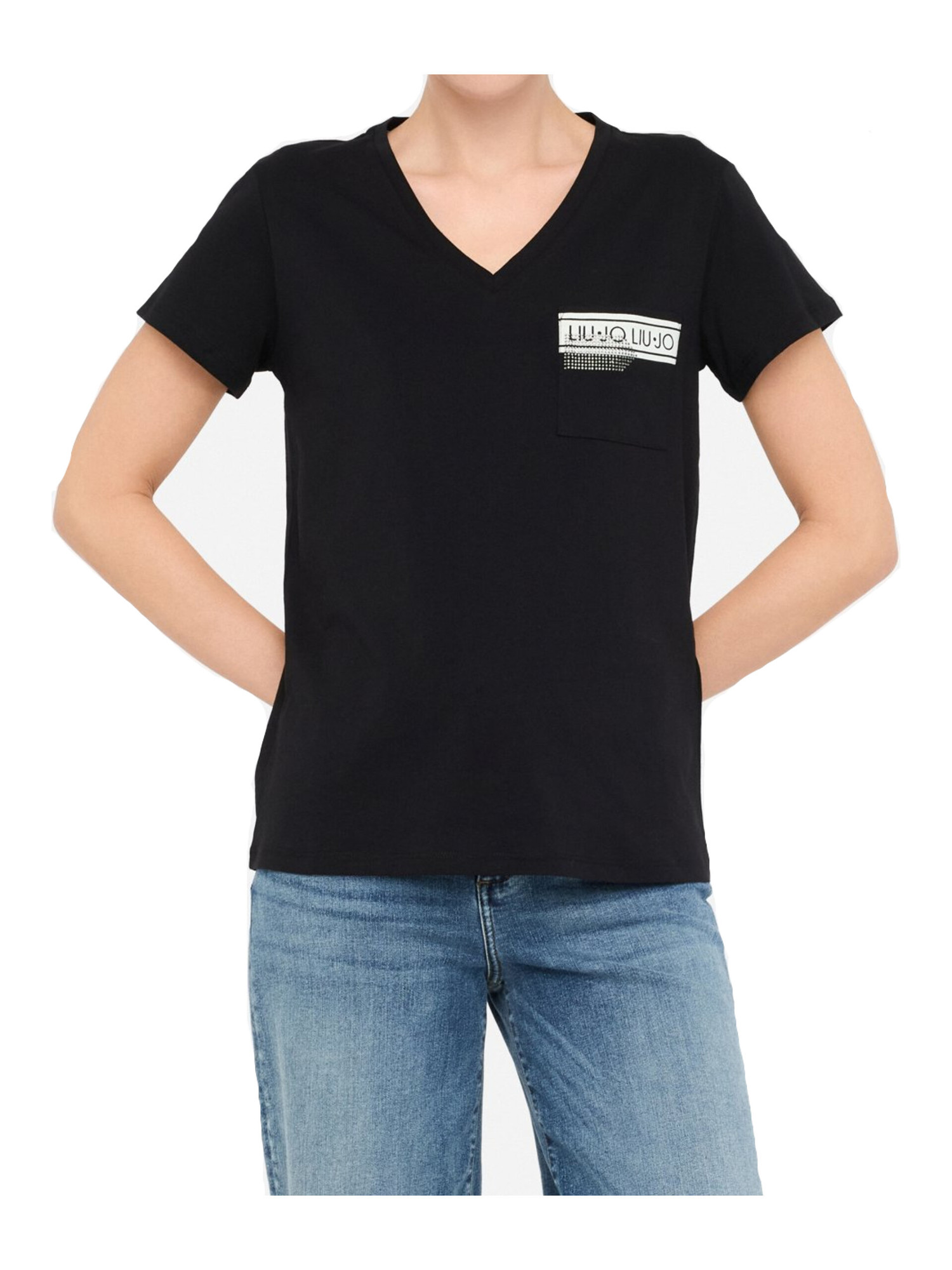 t-shirt-a-maniche-corte-liu-jo-da-donna-nera-3b6cd5
