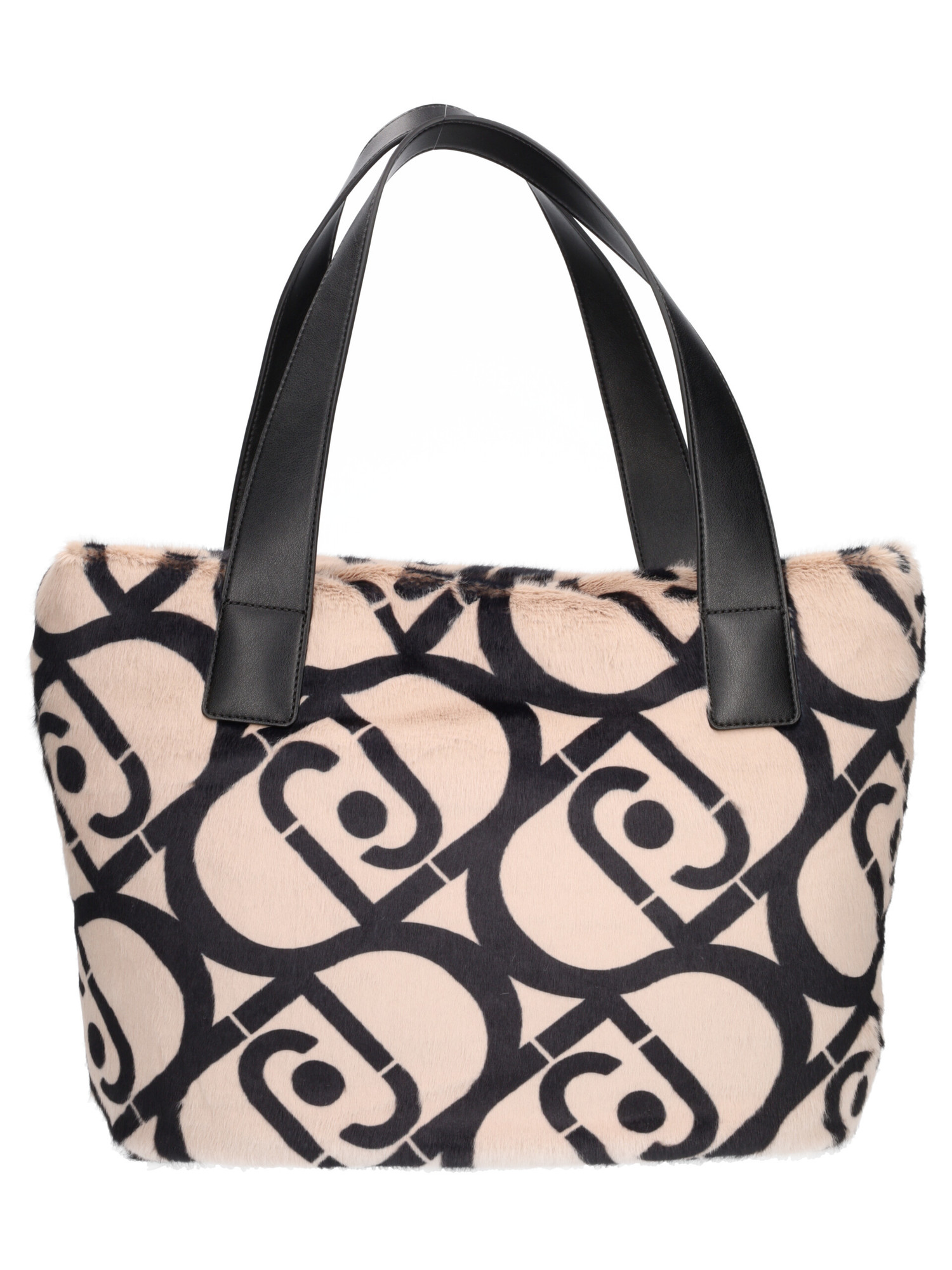 borsa-shopping-liu-jo-da-donna-beige-e-nera