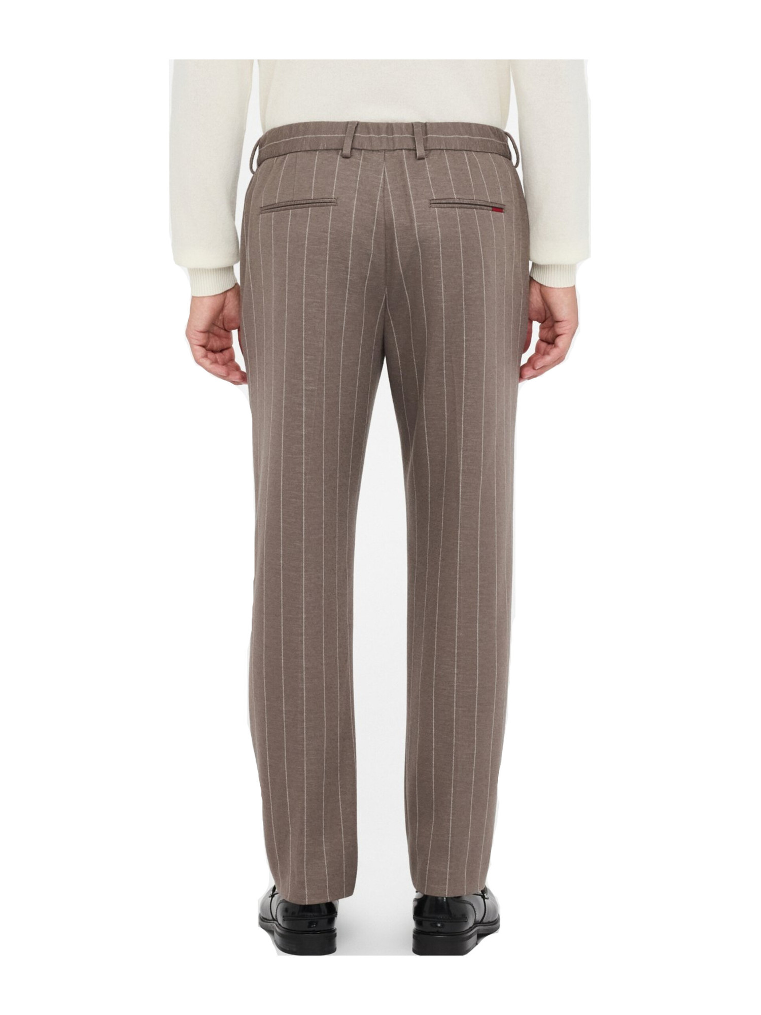 pantalone-a-righe-liu-jo-da-uomo-taupe