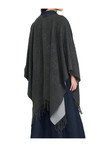 poncho-liu-jo-da-donna-grigio-scuro