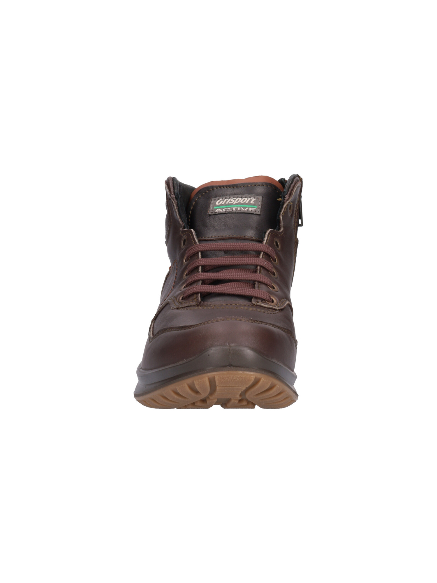 Scarponcino Uomo Grisport Active In Pelle E Nabuk Ingrassata - Marrone, Antishock, Antistatico, Modello 8665oV Wood Oliato
