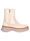 stivaletto platform daphne da donna beige
