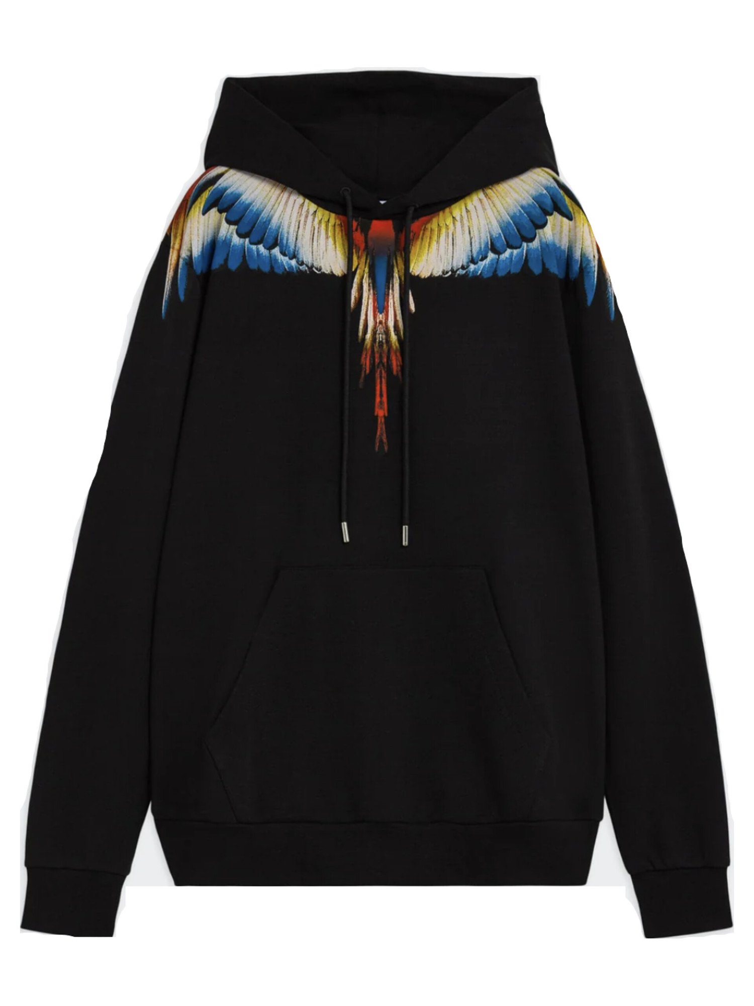 felpa-con-cappuccio-county-of-milan-marcelo-burlon-yellow-wings-unisex-nera