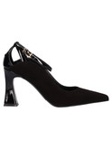 scarpa con tacco largo albano da donna nera