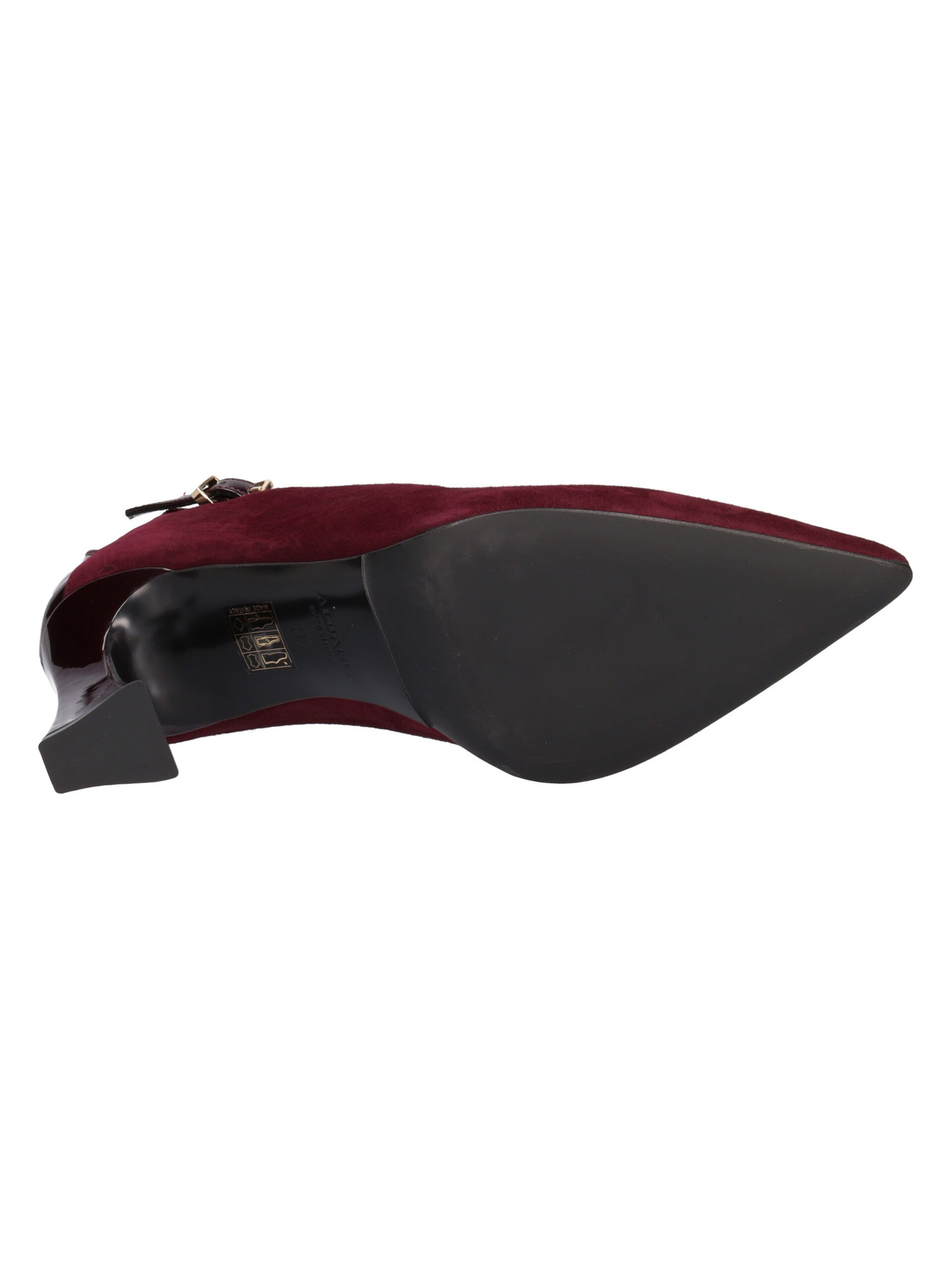 scarpa-con-tacco-largo-albano-da-donna-bordeaux
