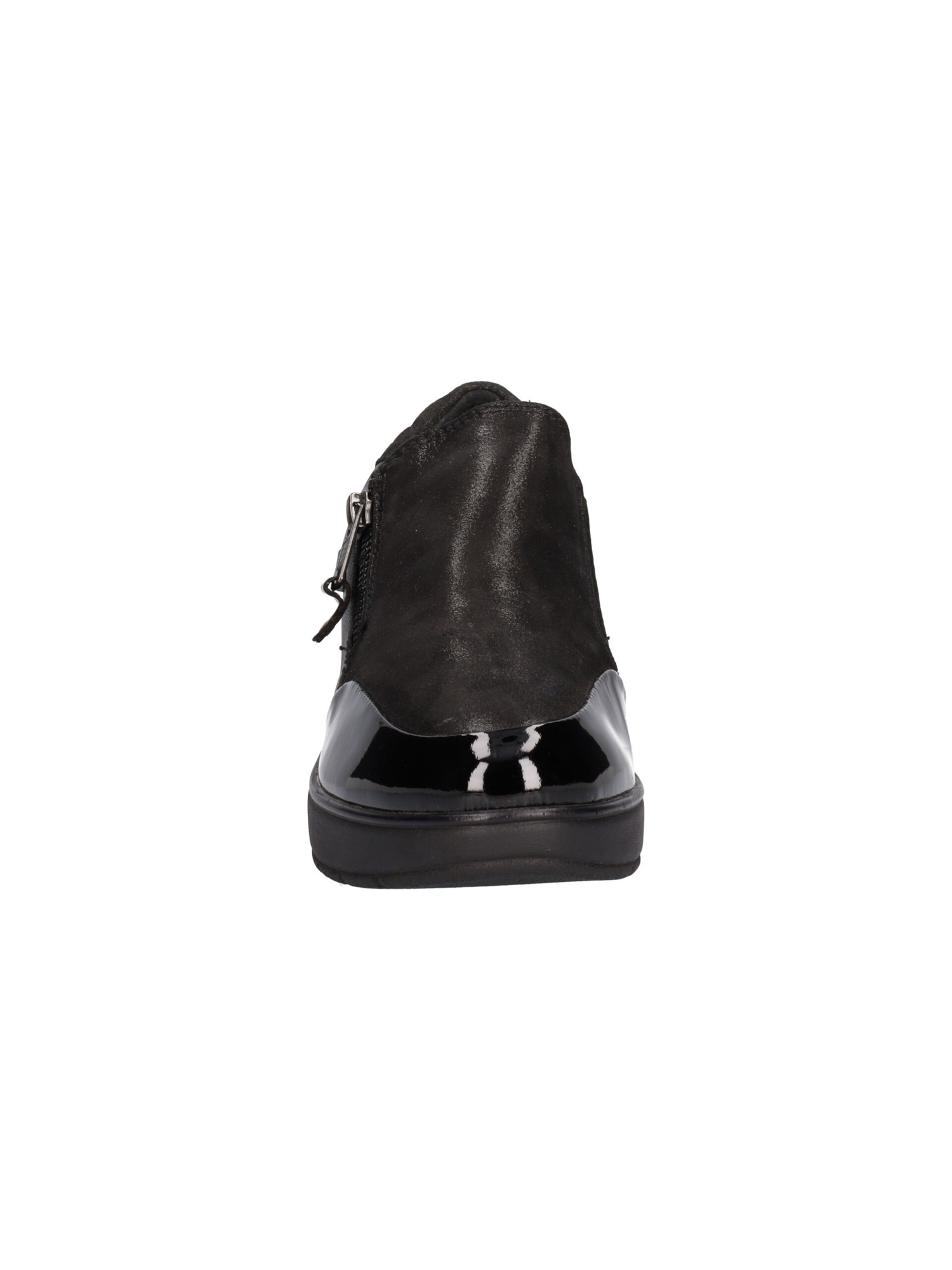 scarpa-casual-slip-on-con-zeppa-valleverde-da-donna-nera