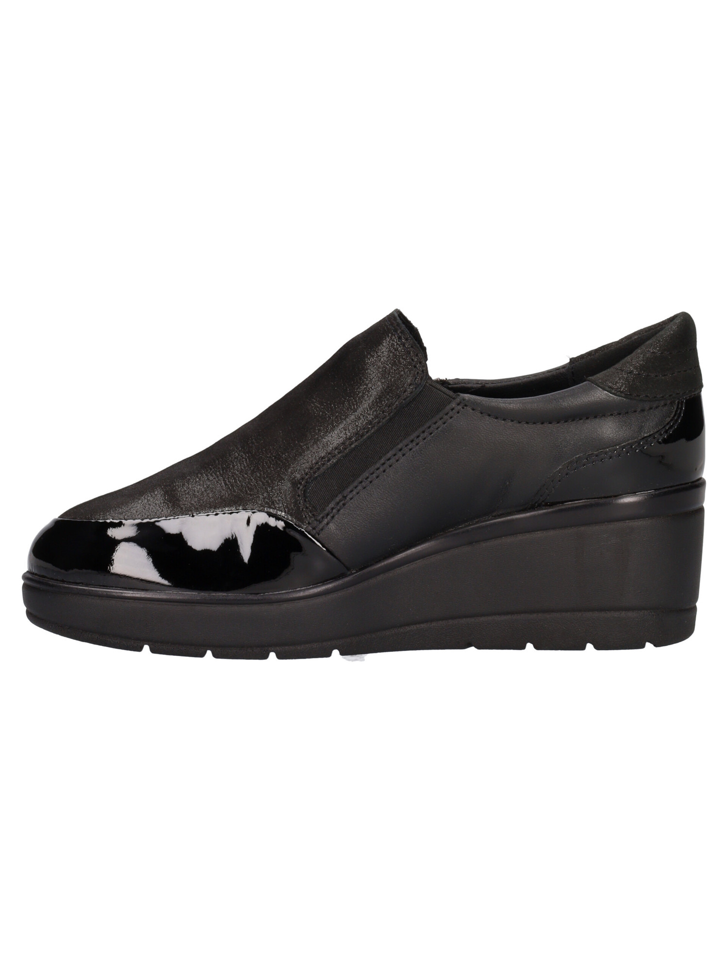scarpa-casual-slip-on-con-zeppa-valleverde-da-donna-nera