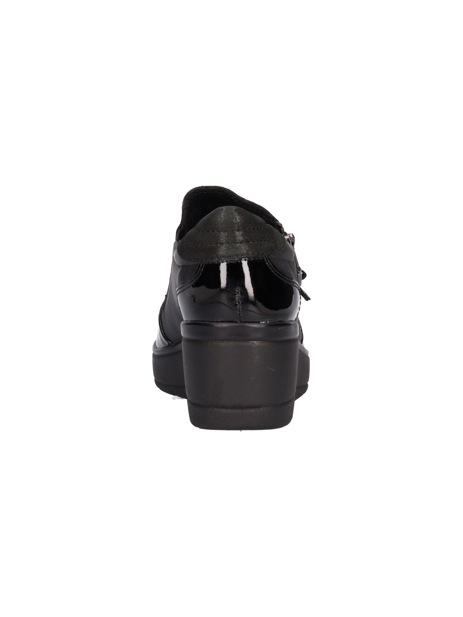 scarpa-casual-slip-on-con-zeppa-valleverde-da-donna-nera