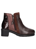 stivaletto con tacco largo valleverde da donna marrone