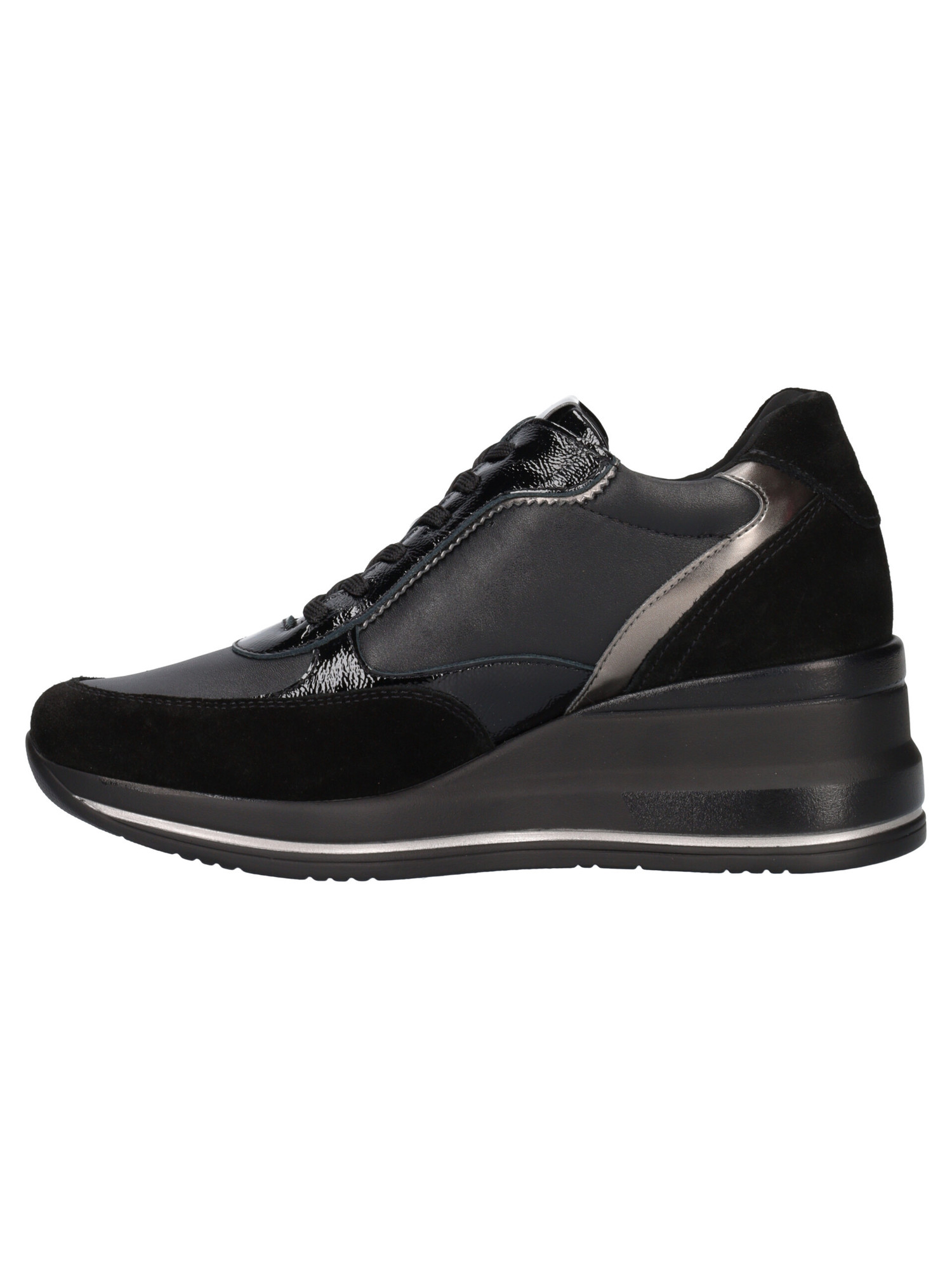 scarpa-casual-con-zeppa-nero-giardini-da-donna-nera-2e4355