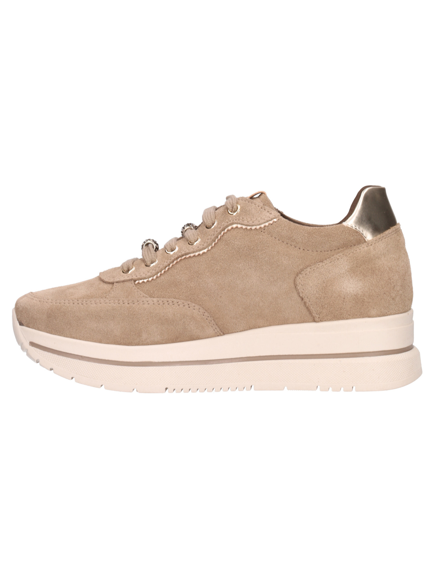 sneaker-platform-nero-giardini-da-donna-taupe