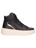 sneaker platform nero giardini da donna nera