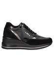scarpa-casual-con-zeppa-nero-giardini-da-donna-nera-2e4355