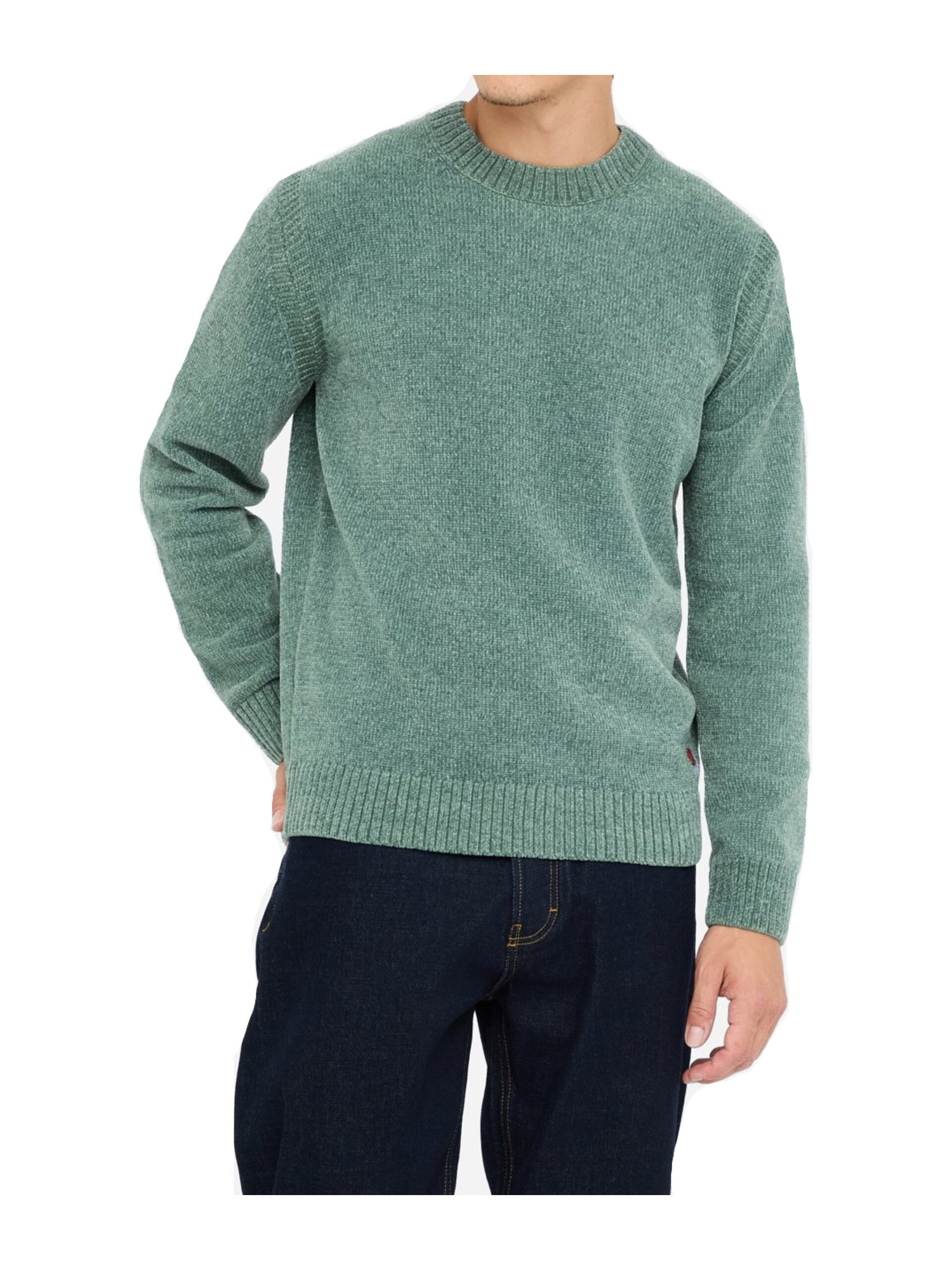 maglione-girocollo-liu-jo-da-uomo-verde