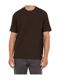 t-shirt a maniche corte liu jo da uomo marrone