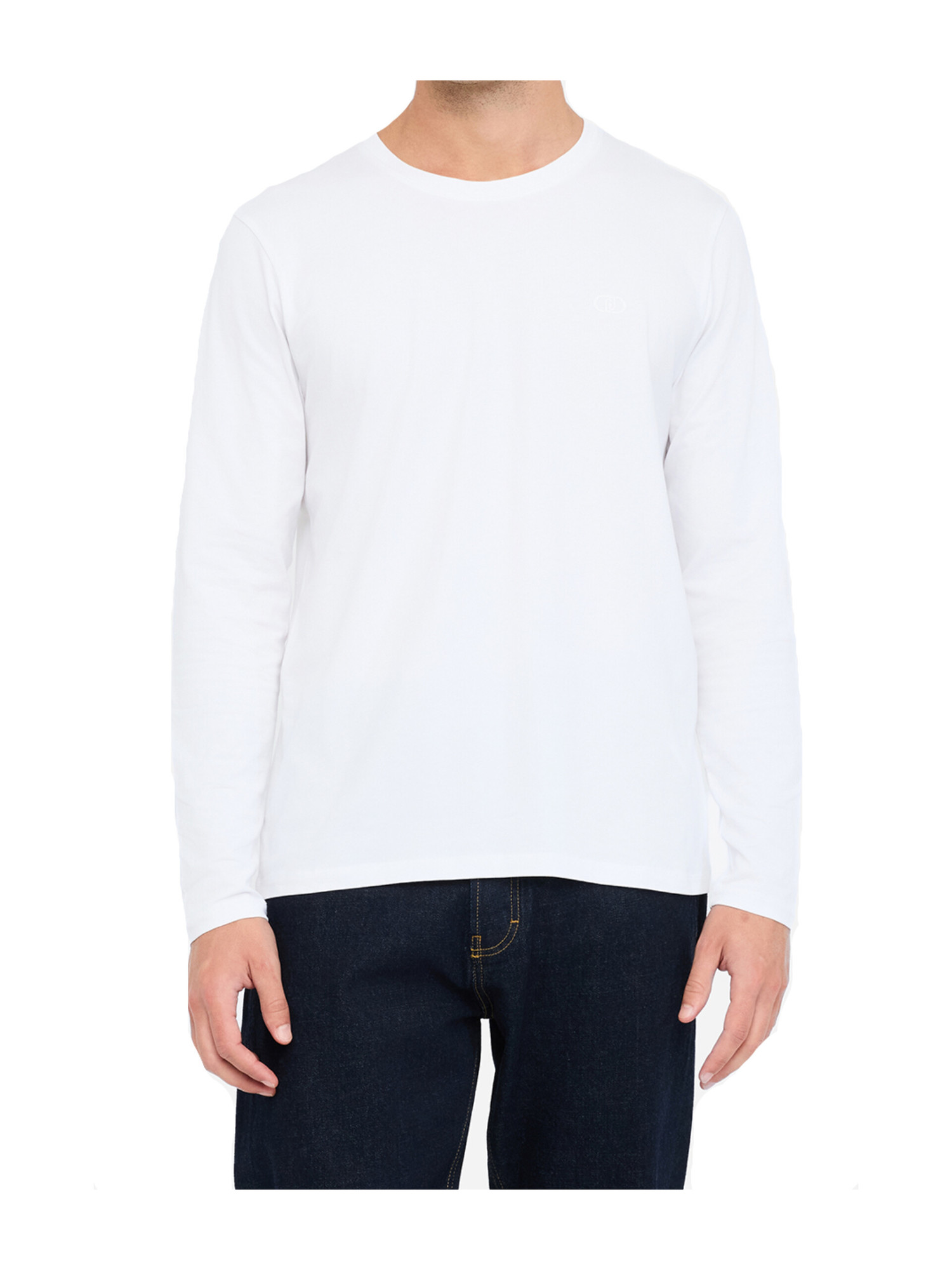 t-shirt-a-maniche-lunghe-liu-jo-da-uomo-bianca