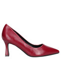 decollete con tacco fino cristin da donna rosso