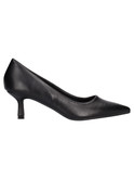 decollete con tacco basso cristin da donna nero