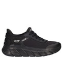 sneaker skechers bobs slip-ins da donna nera