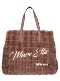 borsa a mano marc ellis da donna marrone