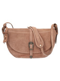 borsa a tracolla nero giardini da donna cuoio