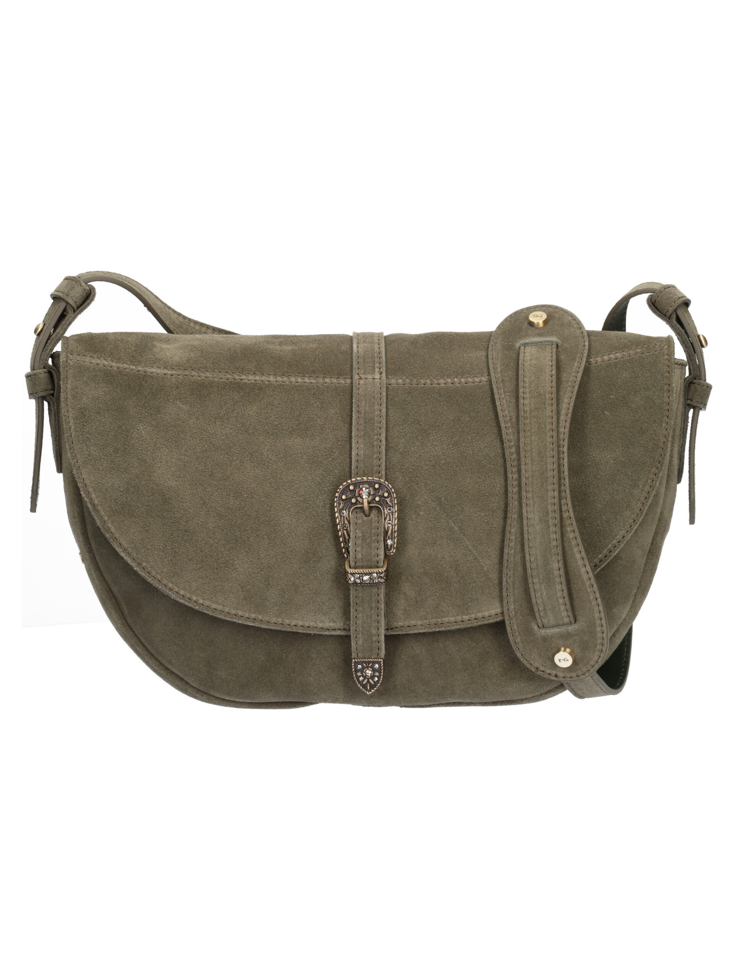borsa-a-tracolla-nero-giardini-da-donna-verde-e768b3