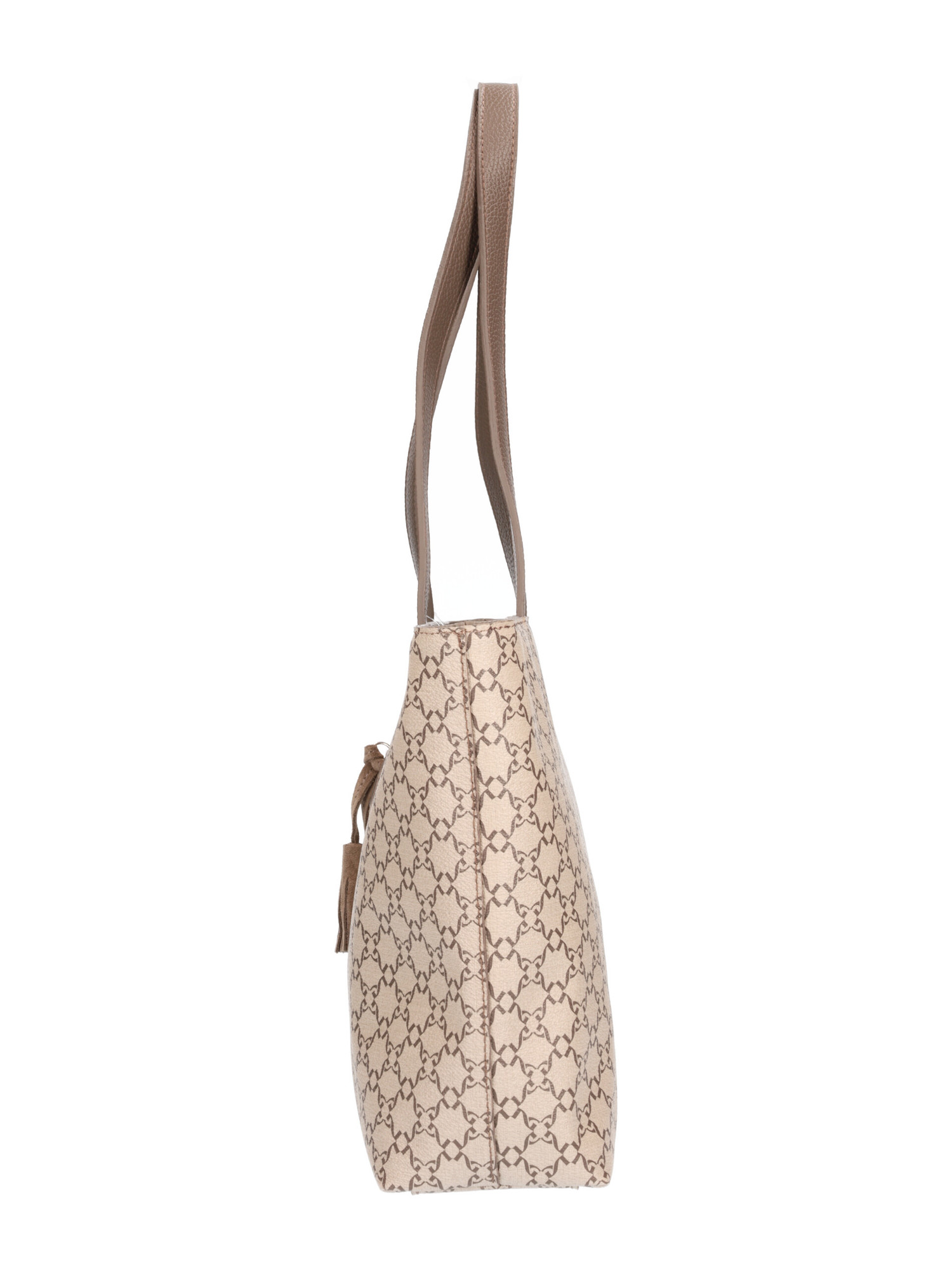 borsa-shopping-nero-giardini-da-donna-beige-b40aa2