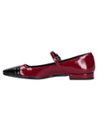 ballerina-liviana-da-donna-bordeaux