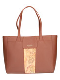 borsa shopping alviero martini 1a classe da donna cuoio