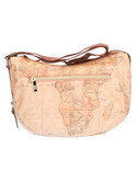 borsa a tracolla alviero martini 1a classe da donna cuoio e verde