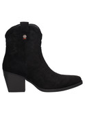 stivaletto con tacco largo refresh vegan da donna nero