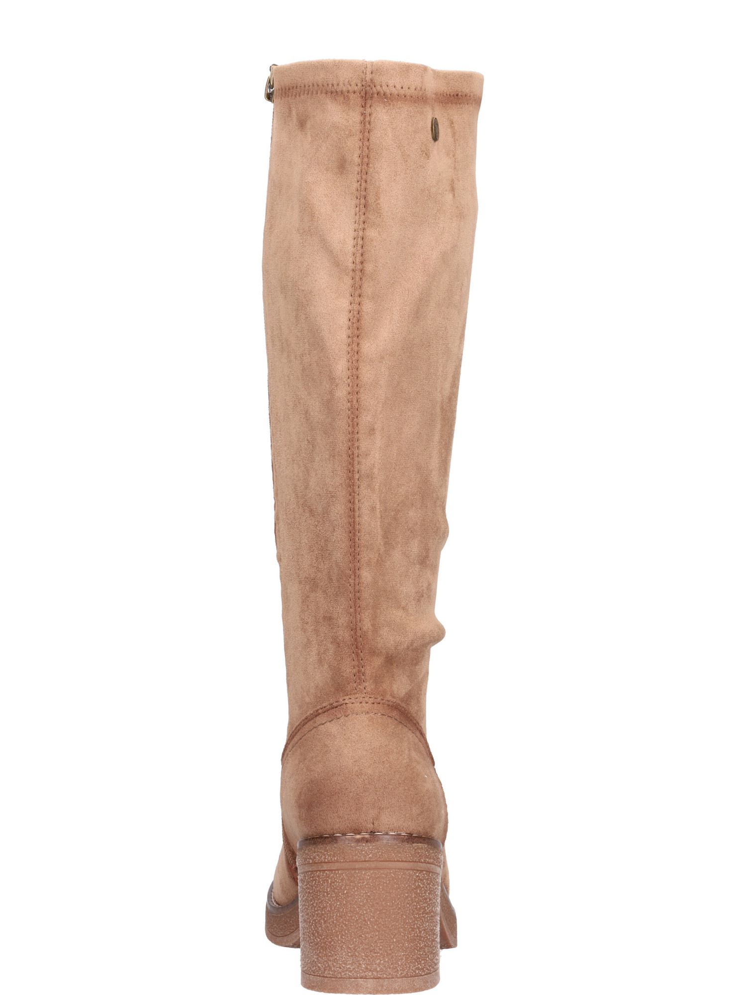 stivale-con-tacco-largo-refresh-vegan-da-donna-beige
