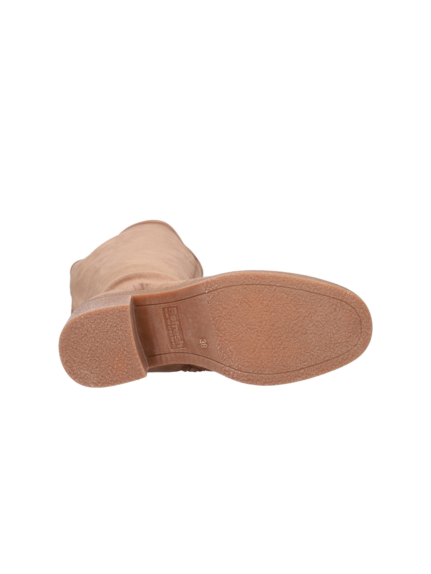 stivale-con-tacco-largo-refresh-vegan-da-donna-beige
