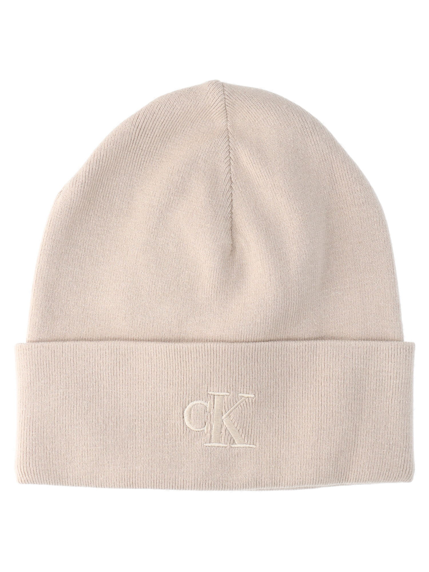 cappello-beanie-calvin-klein-unisex-beige
