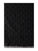 sciarpa calvin klein unisex marrone