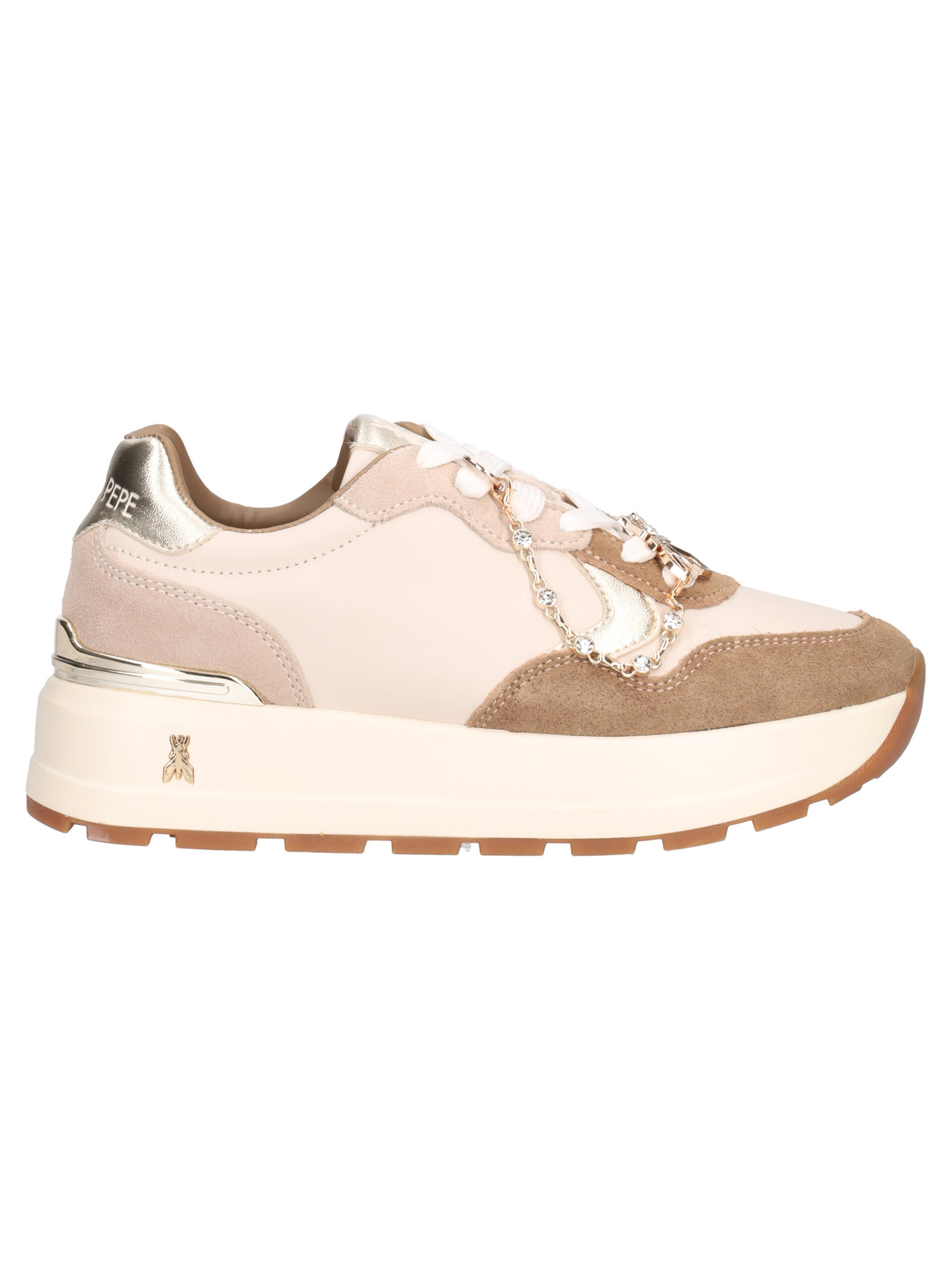 sneaker-platform-patrizia-pepe-da-donna-beige-a55195