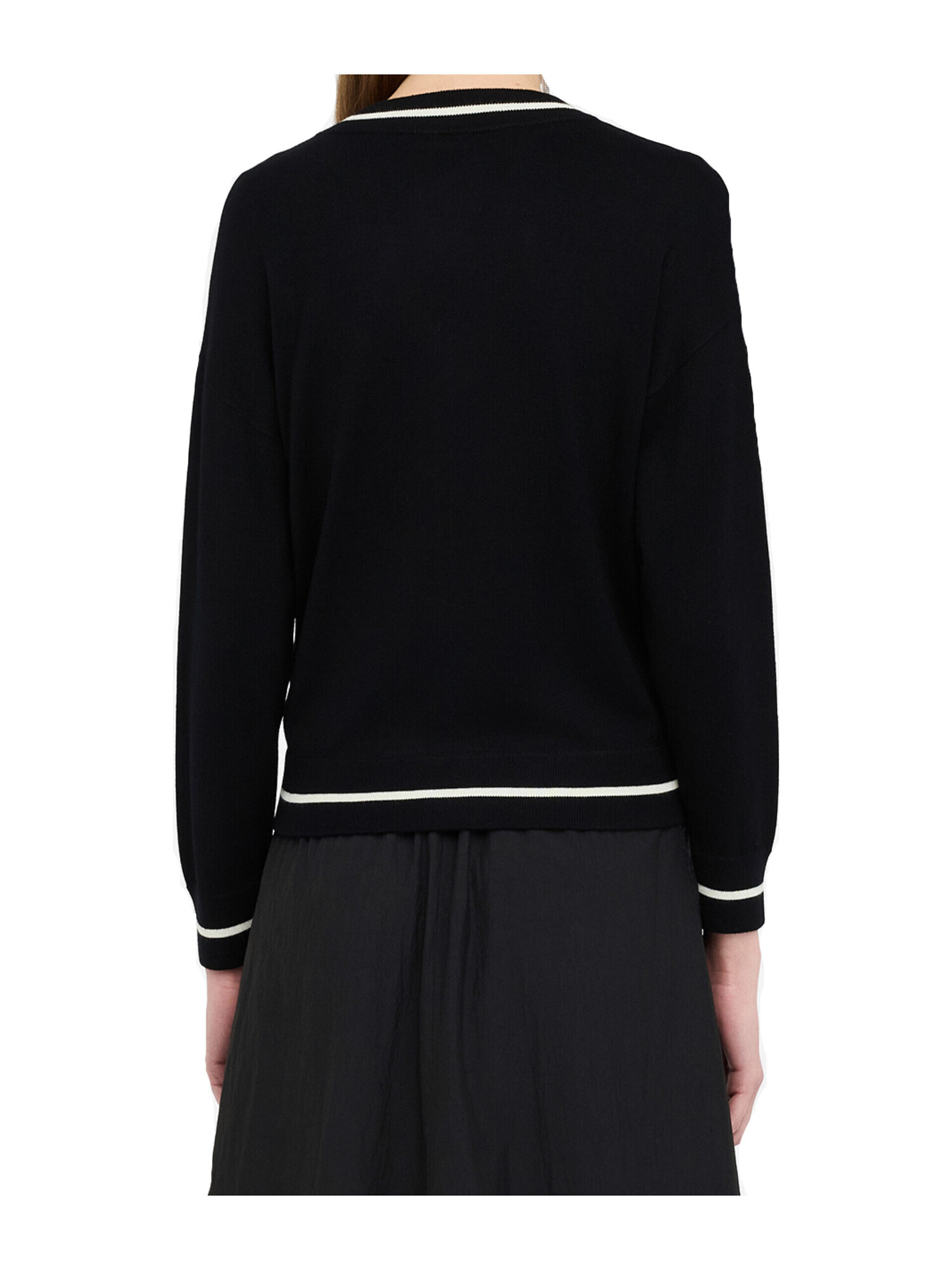 cardigan-con-zip-liu-jo-da-donna-nera