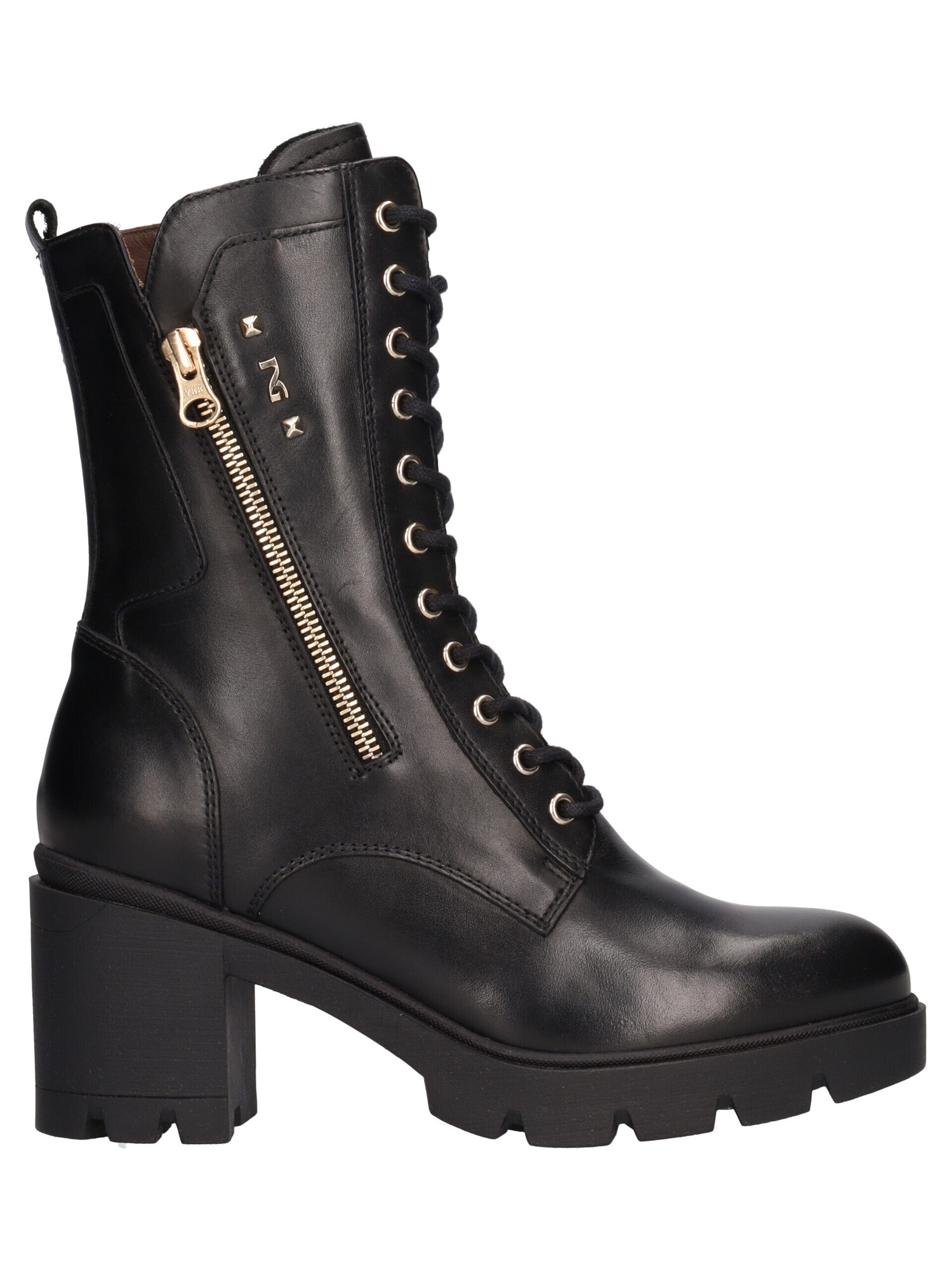 anfibio-con-tacco-largo-nero-giardini-da-donna-nero-d84934