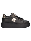 sneaker platform laura biagiotti da donna nera