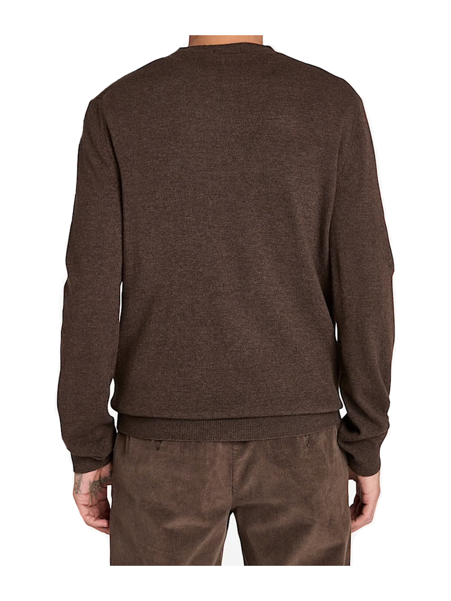 maglione-girocollo-timberland-da-uomo-marrone