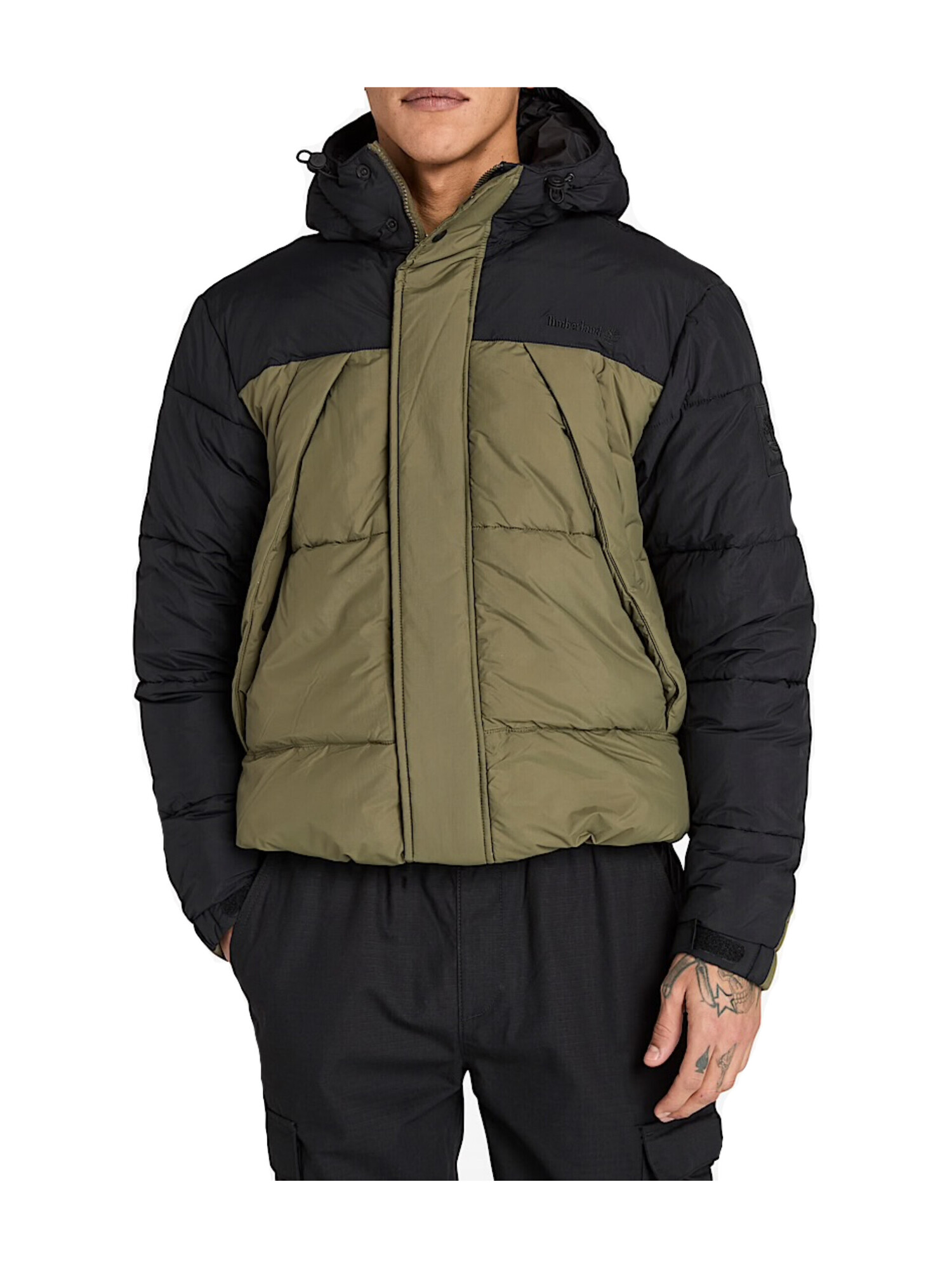 giubbotto-timberland-da-uomo-nero-e-verde